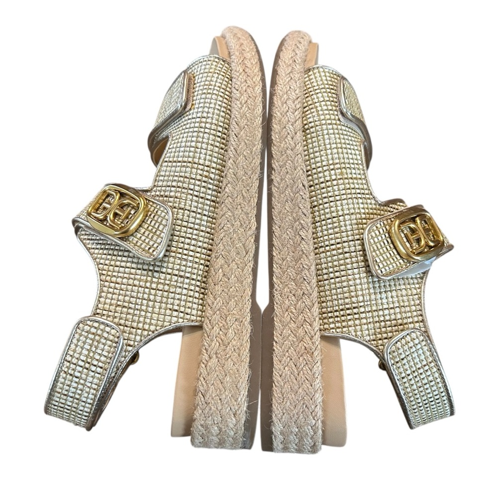 Sam Edelman Arlo Strappy Faux Raffia Sandals NEW 8.5 - Picture 8 of 10